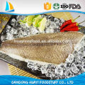 Sano sabor natural filete de pescado congelado filete de platija arrowtooth